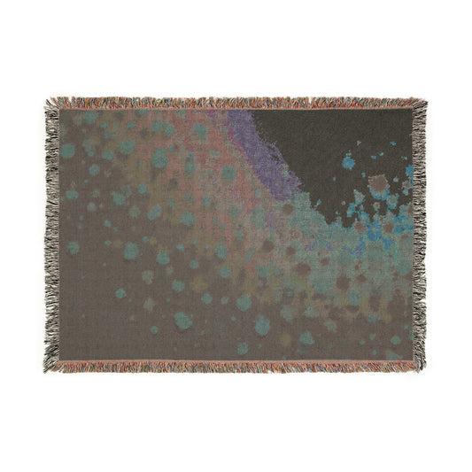 Colorful “Purr-fectly Woven” Blanket