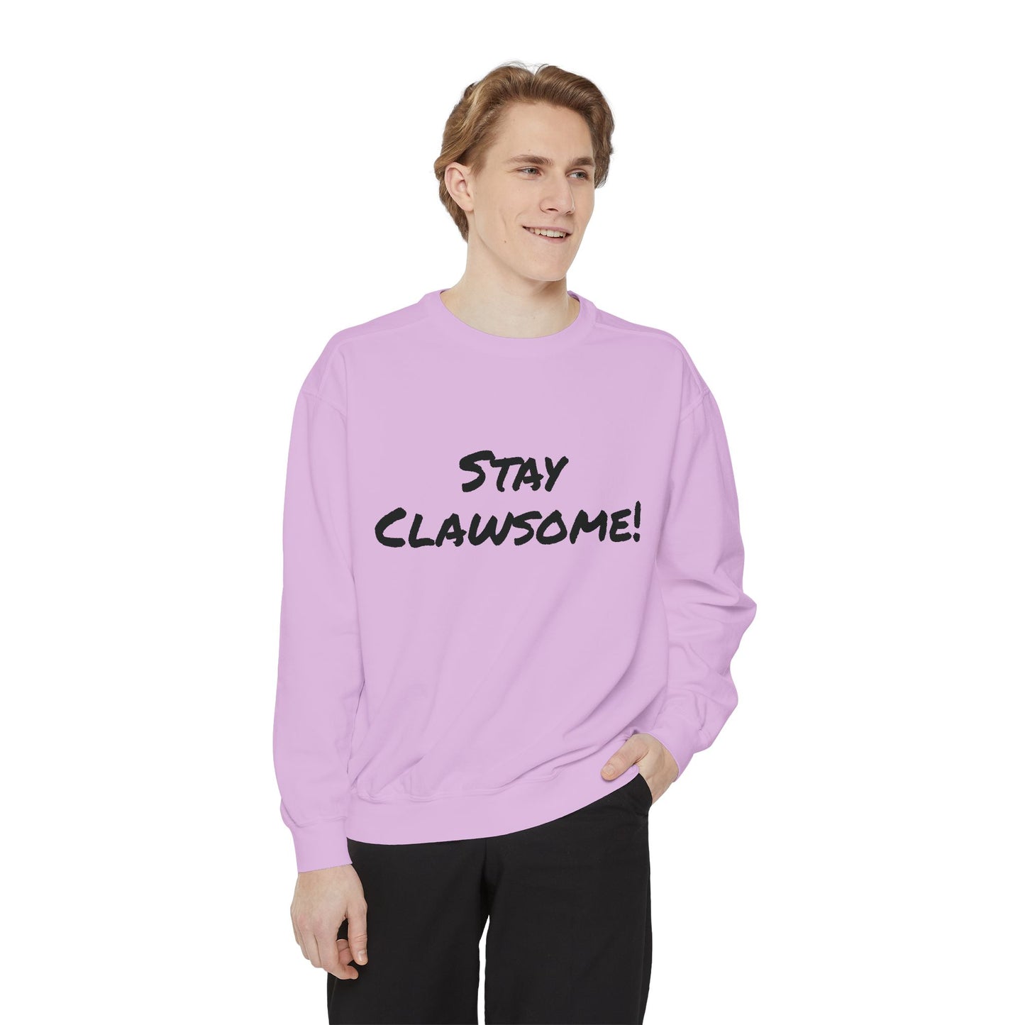 Stay Clawsome! Cozy Unisex Sweatshirt