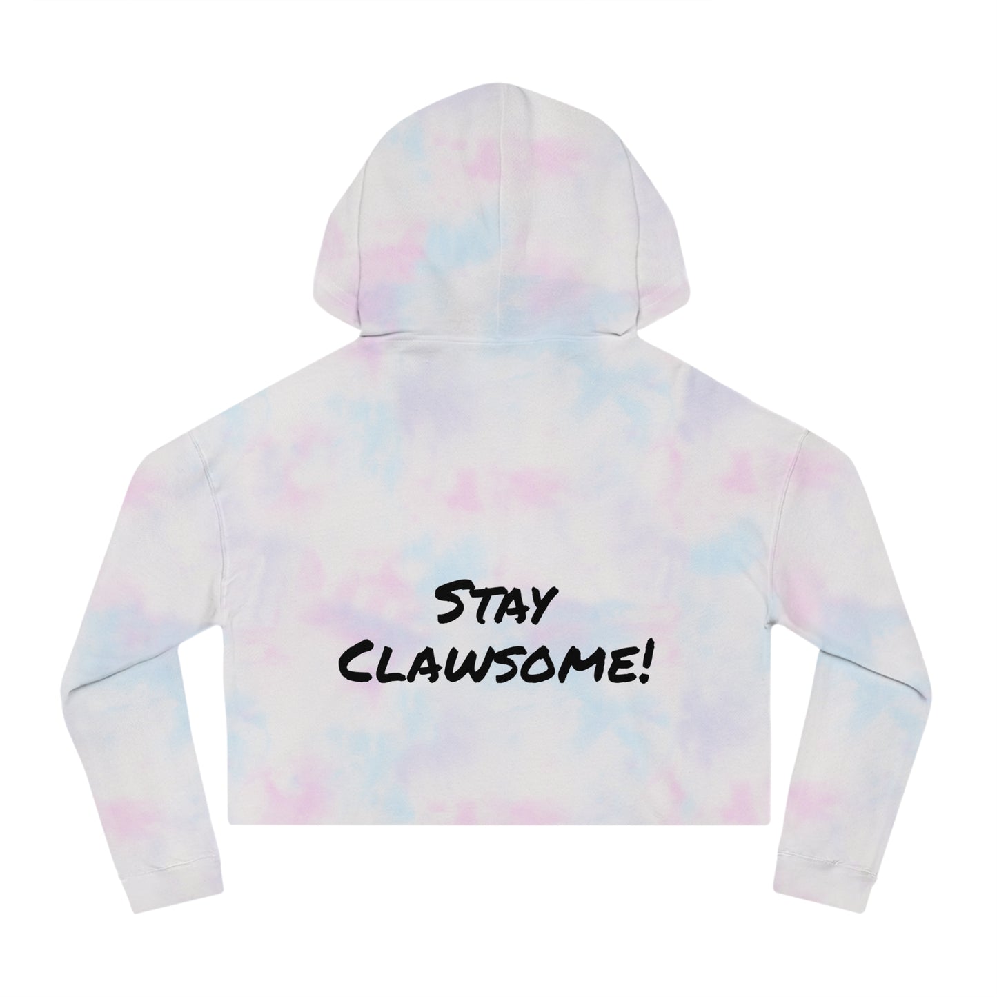 Stay Clawsome Cropped Hoodie