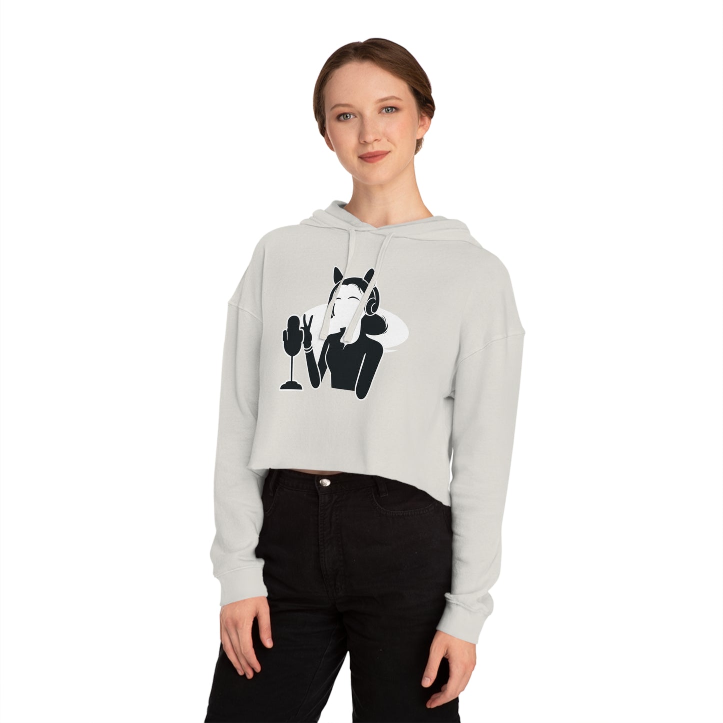 Stay Clawsome Cropped Hoodie