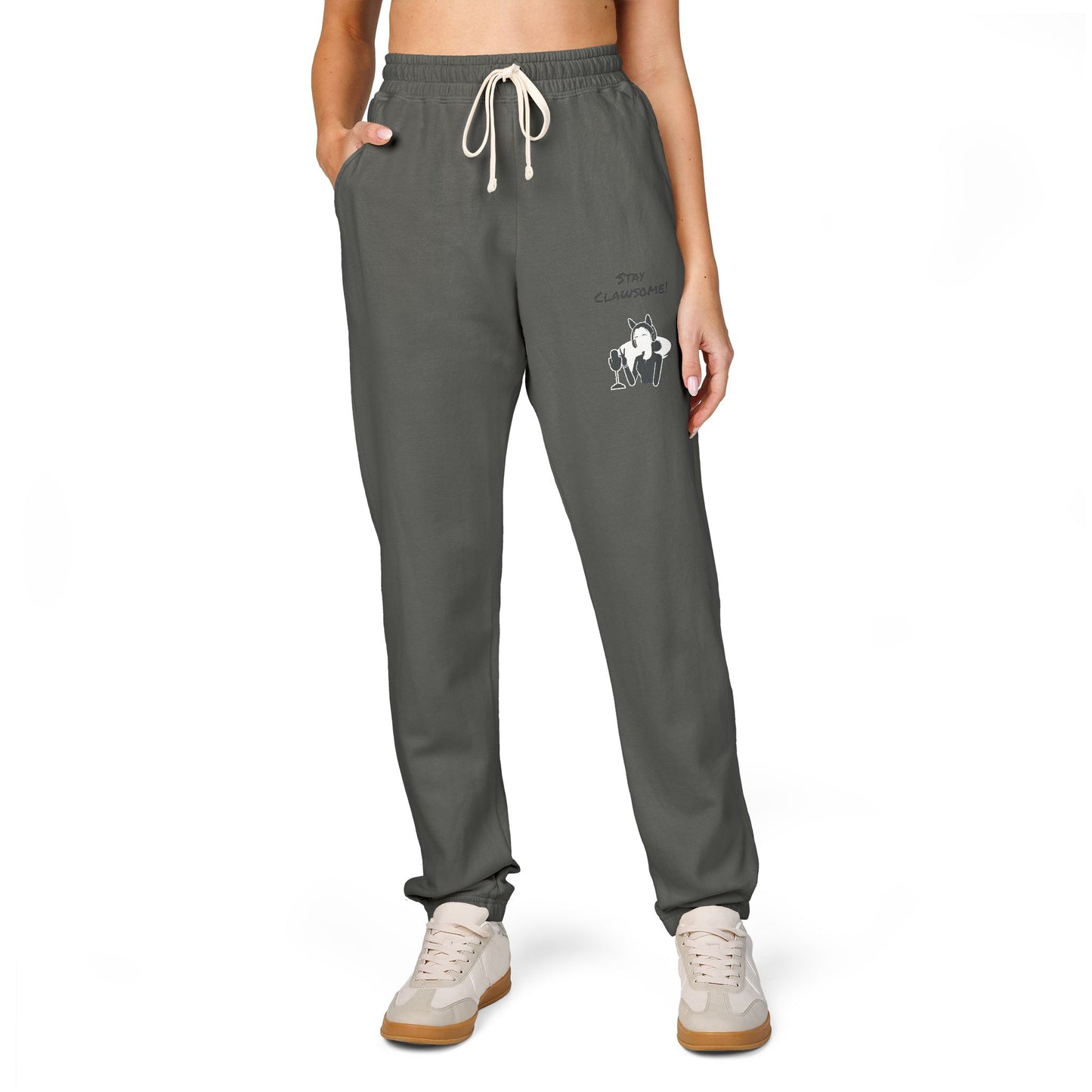 Stay CLAWsome Cozy Fleece Sweatpants
