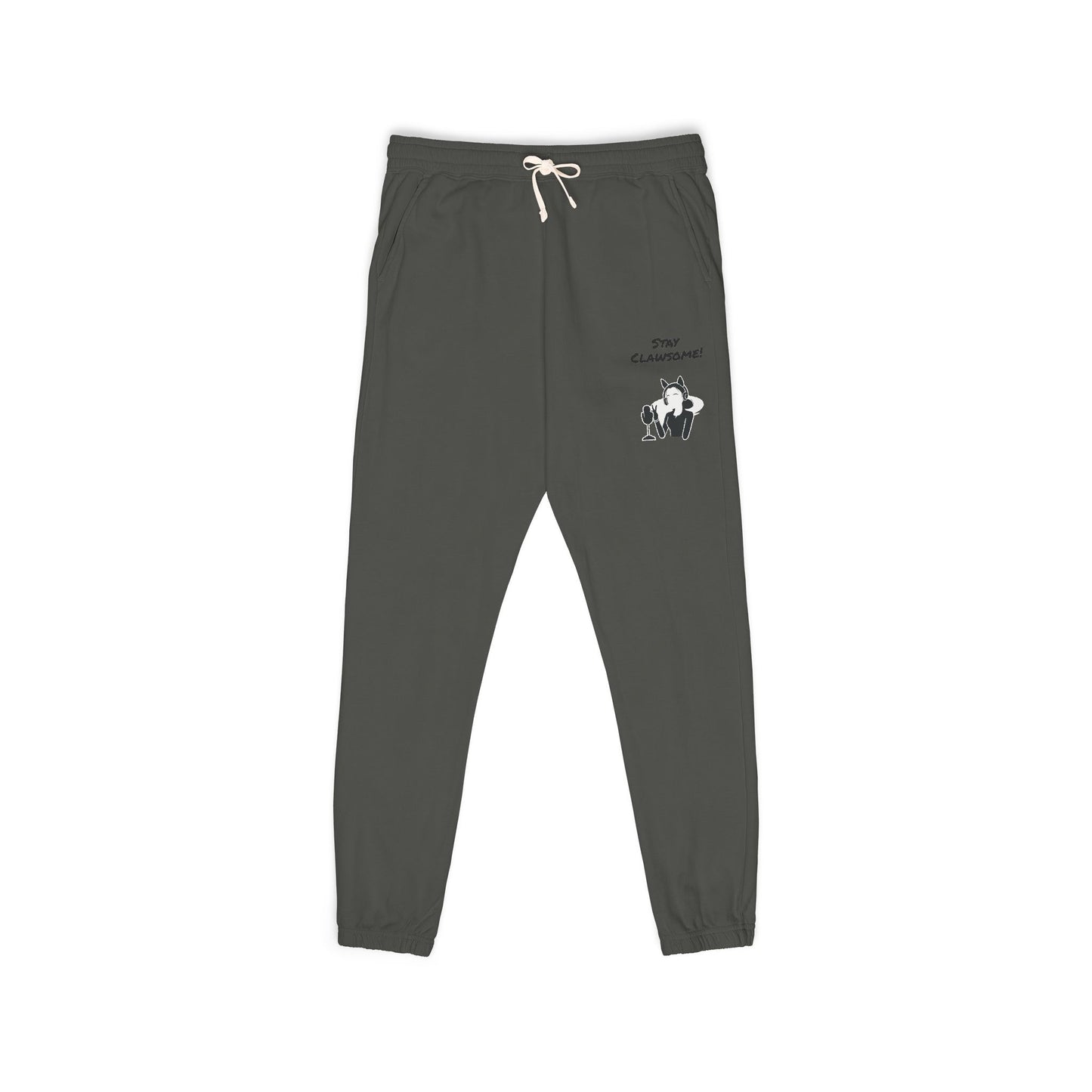 Stay CLAWsome Cozy Fleece Sweatpants