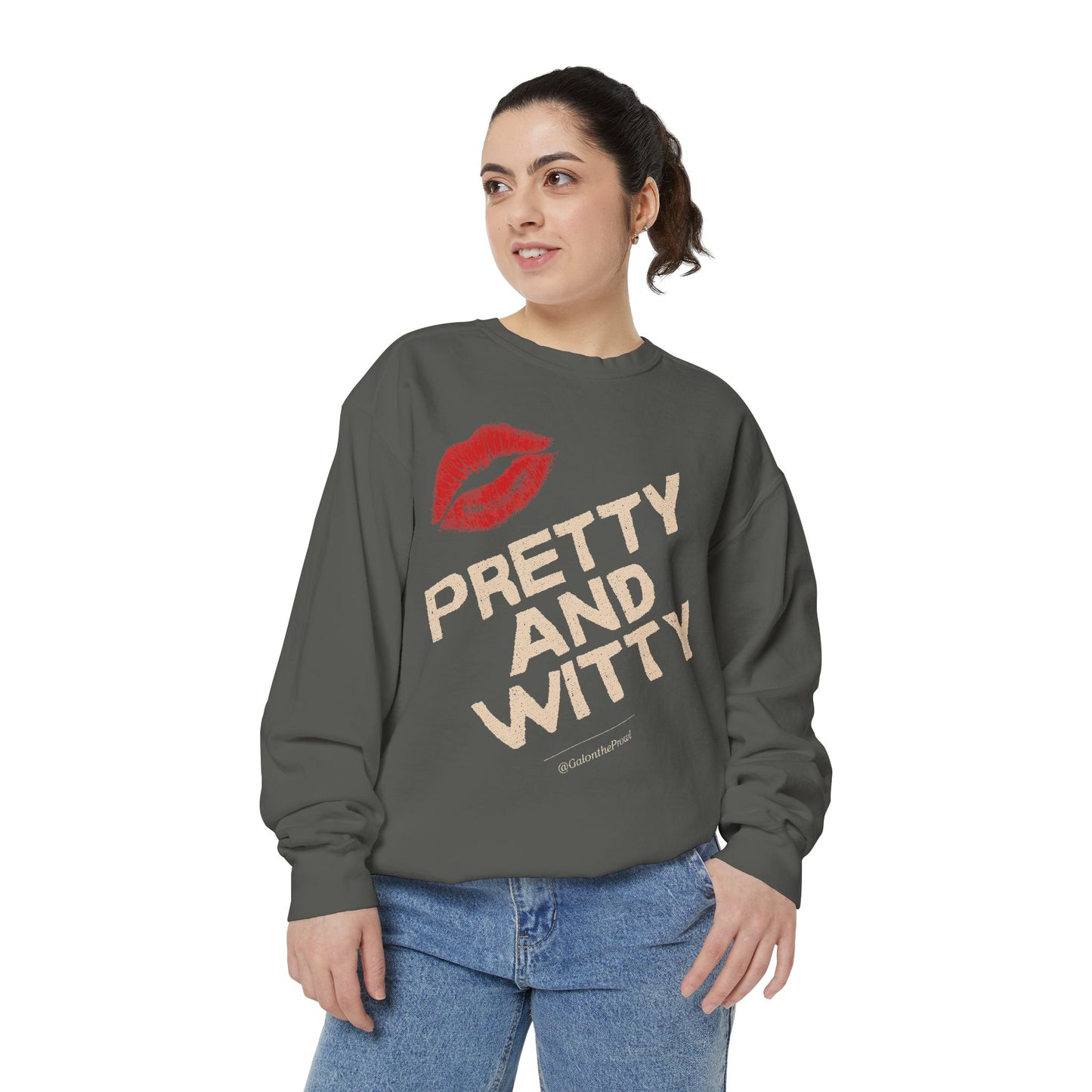 Pretty and Witty Unisex Sweatshirt - Size runs small