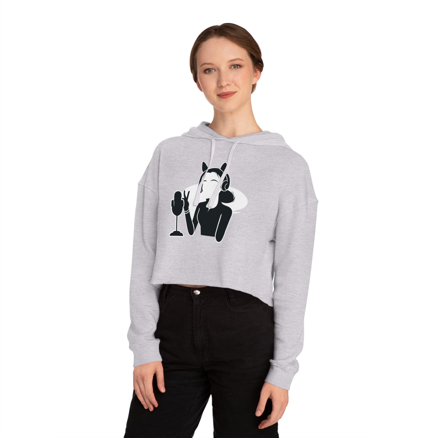Stay Clawsome Cropped Hoodie