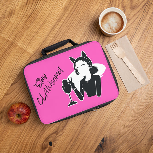 Stay CLAWsome Lunch Bag