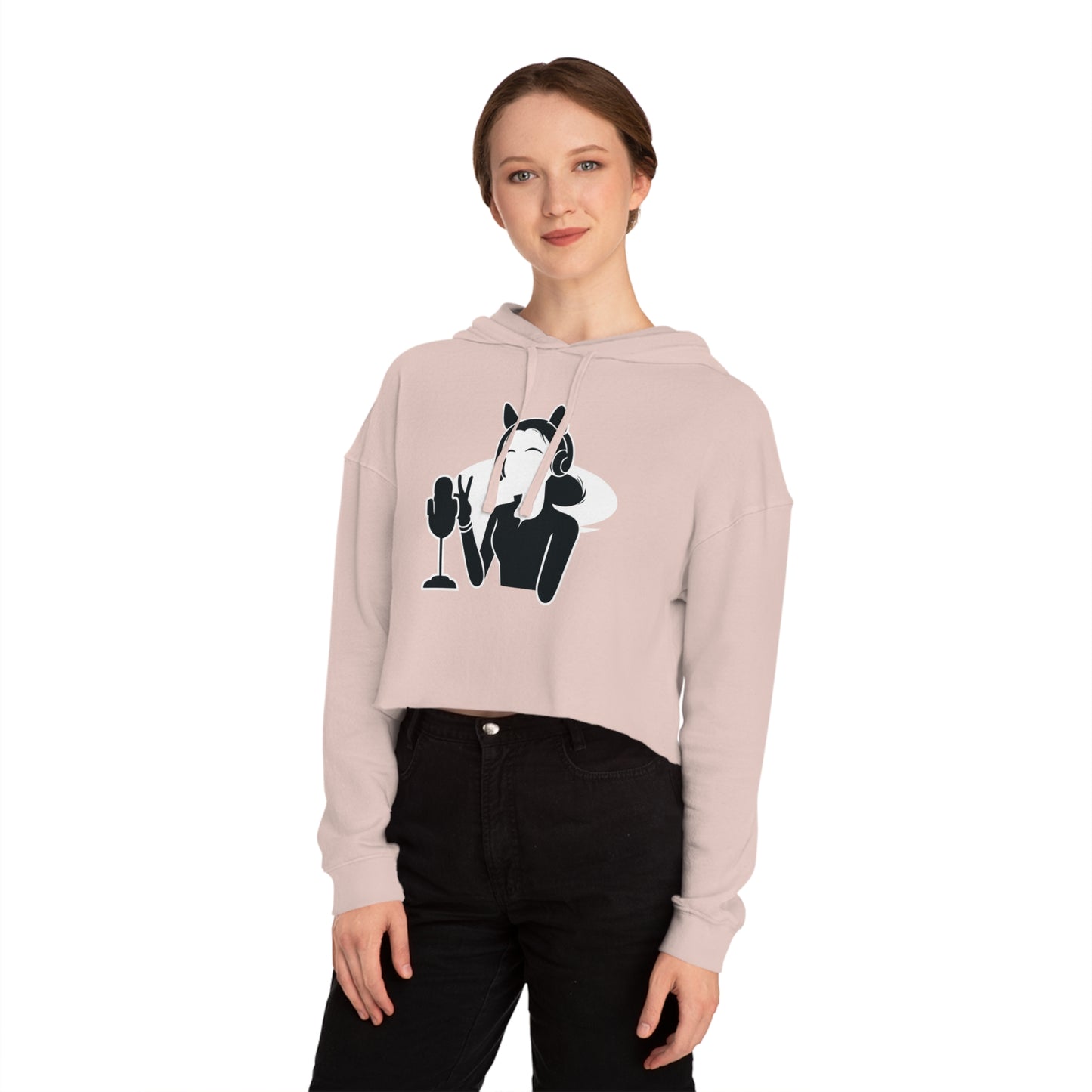 Stay Clawsome Cropped Hoodie