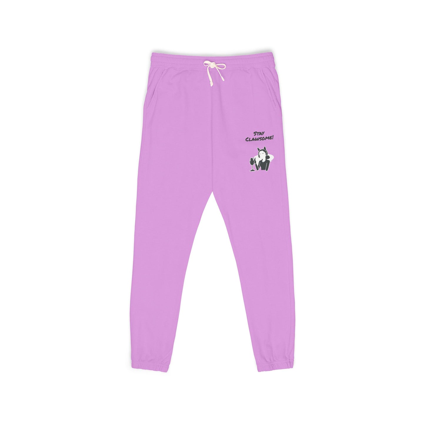 Stay CLAWsome Cozy Fleece Sweatpants