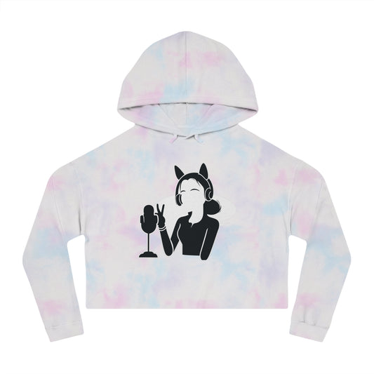 Stay Clawsome Cropped Hoodie - Lightweight