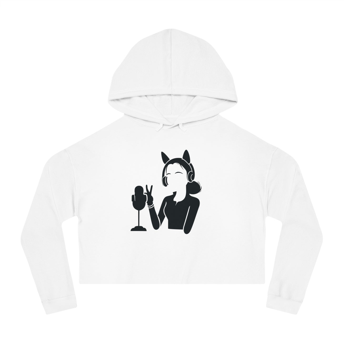 Stay Clawsome Cropped Hoodie