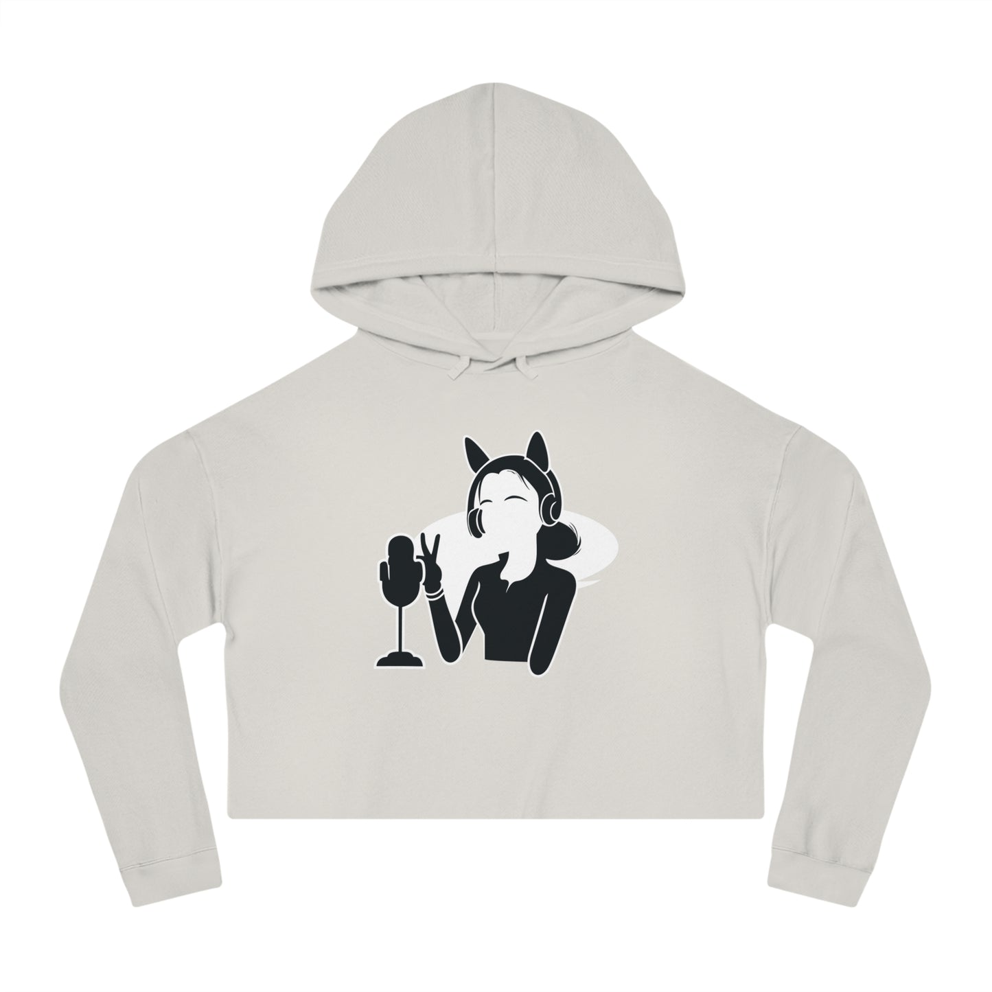 Stay Clawsome Cropped Hoodie