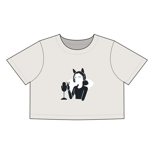 Oversized Crop Tee for Your Wild Side