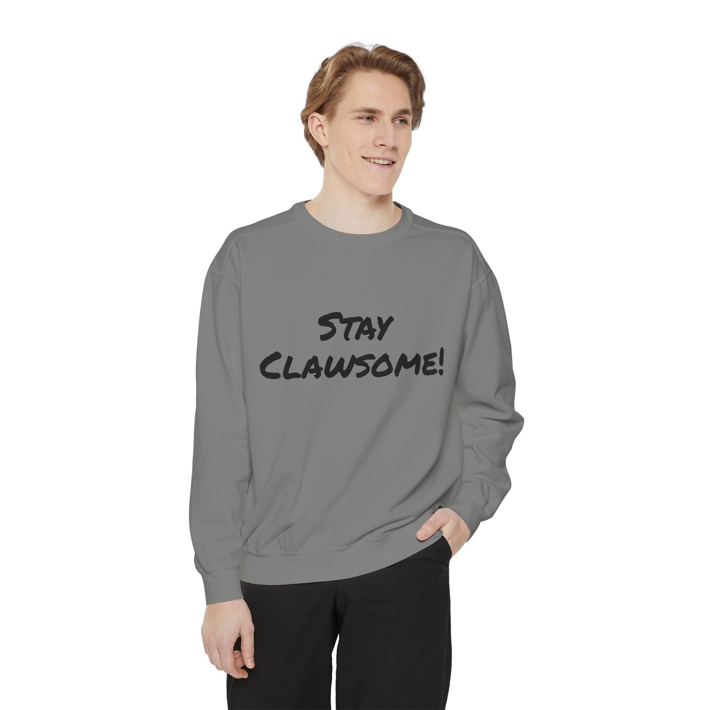 Stay Clawsome! Cozy Unisex Sweatshirt