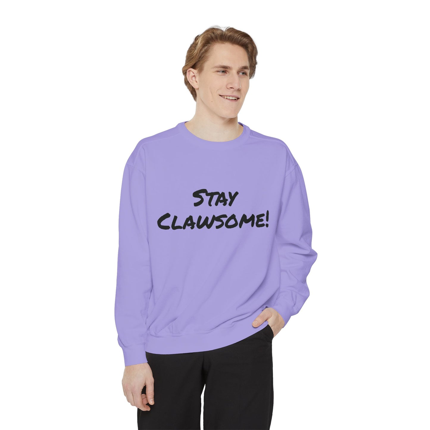 Stay Clawsome! Cozy Unisex Sweatshirt