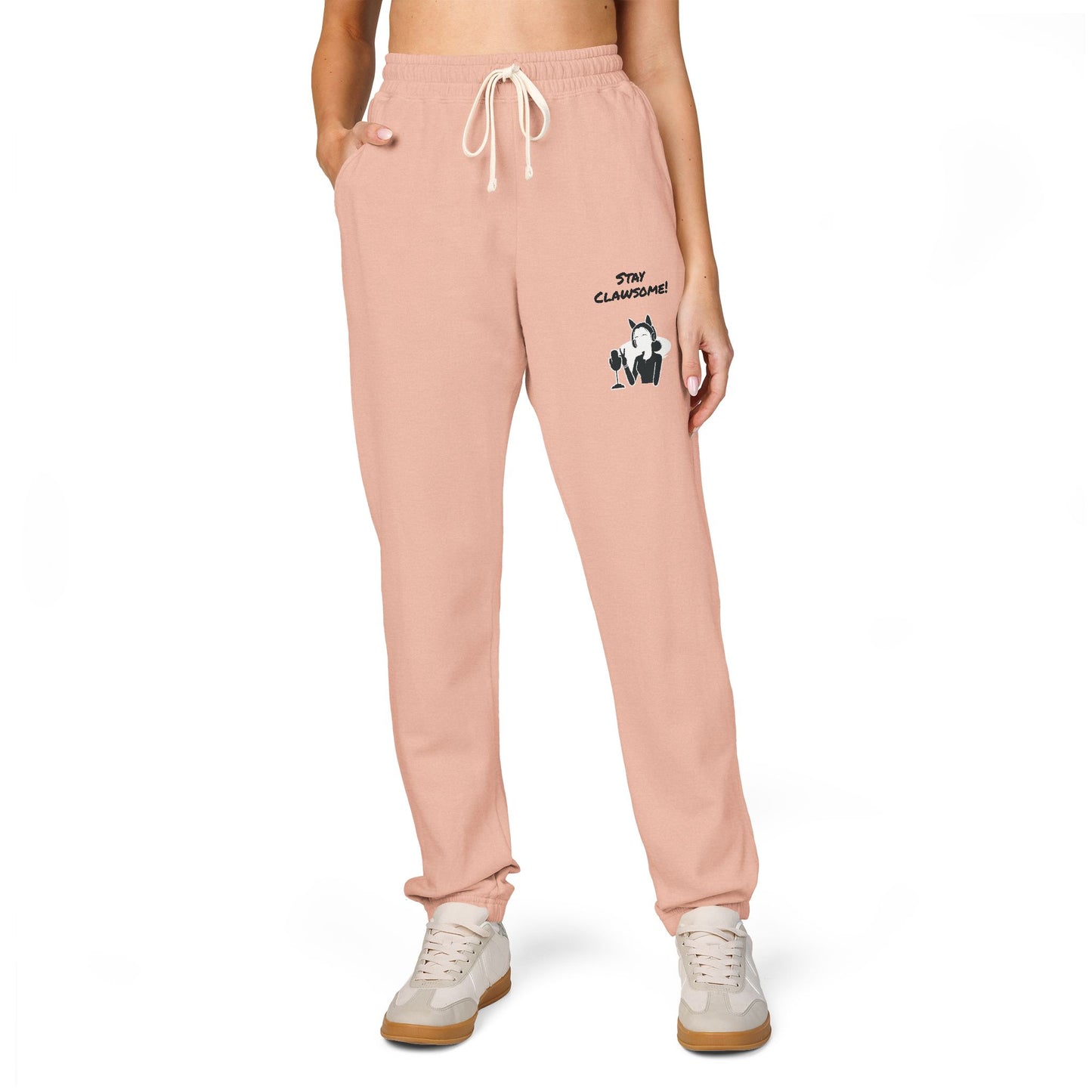 Stay CLAWsome Cozy Fleece Sweatpants