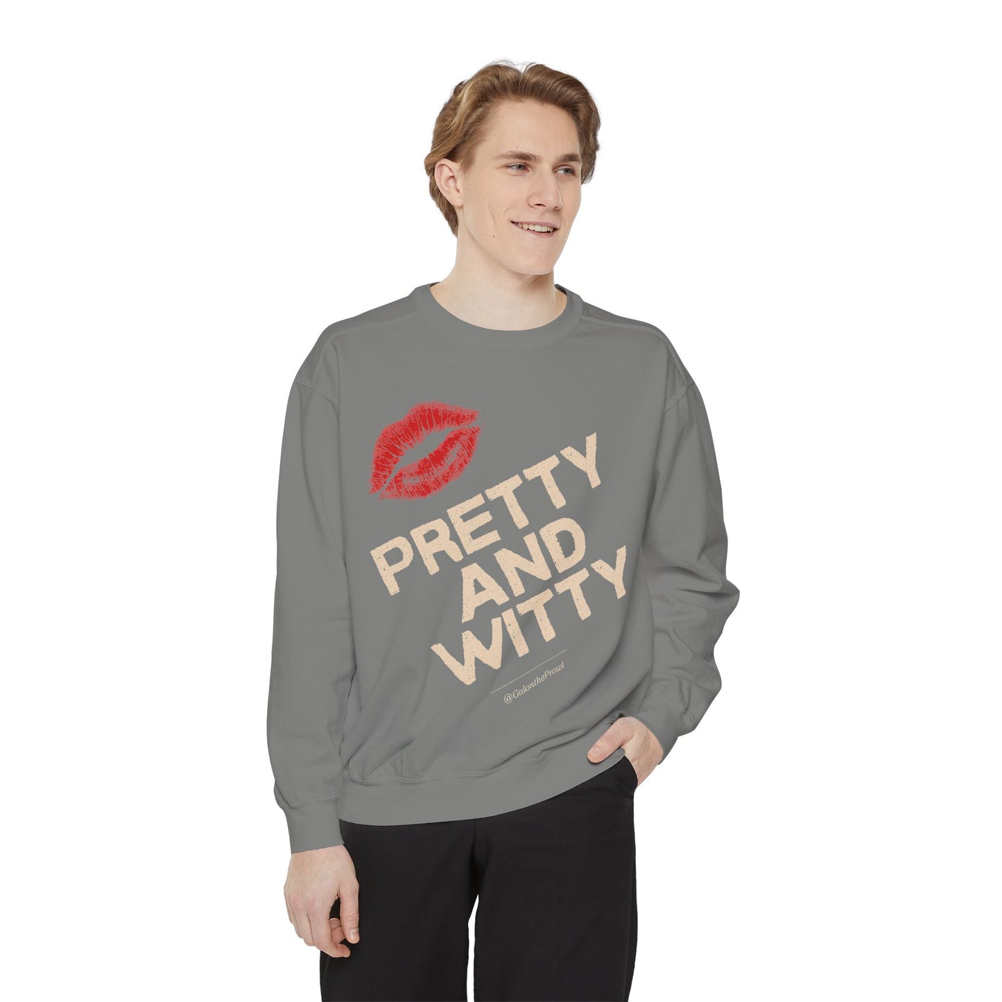 Pretty and Witty Unisex Sweatshirt - Size runs small